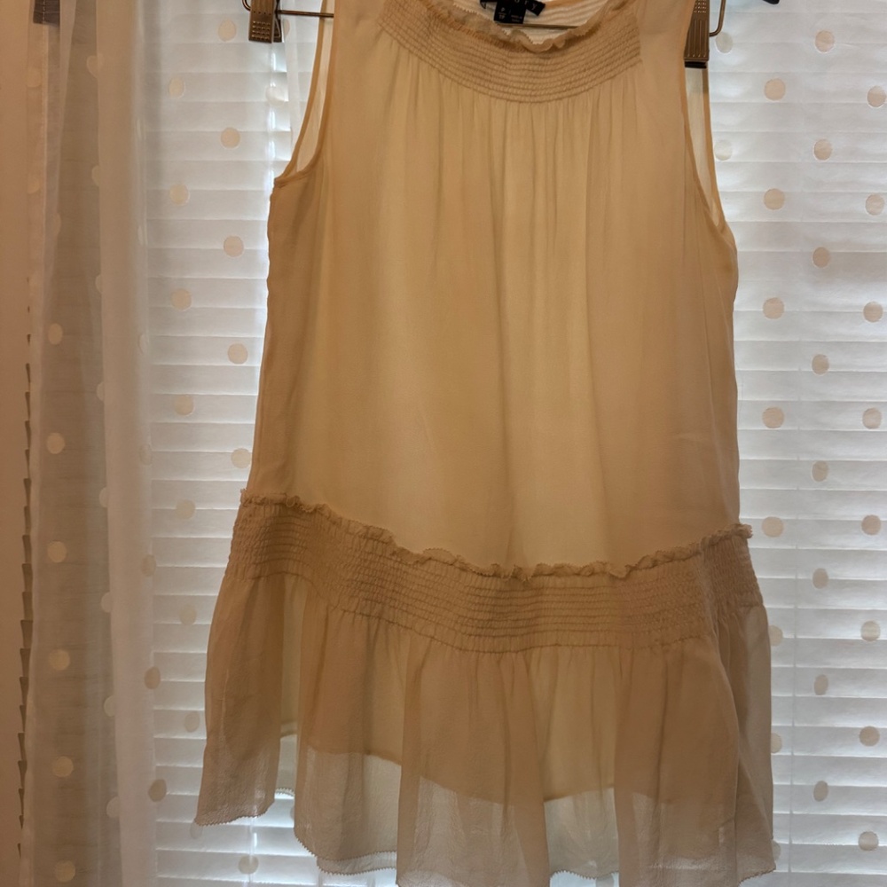 3x Cream Tops - DKNYC Cardigan + Elevenses Lace Jacket + Theory Top - all Small
